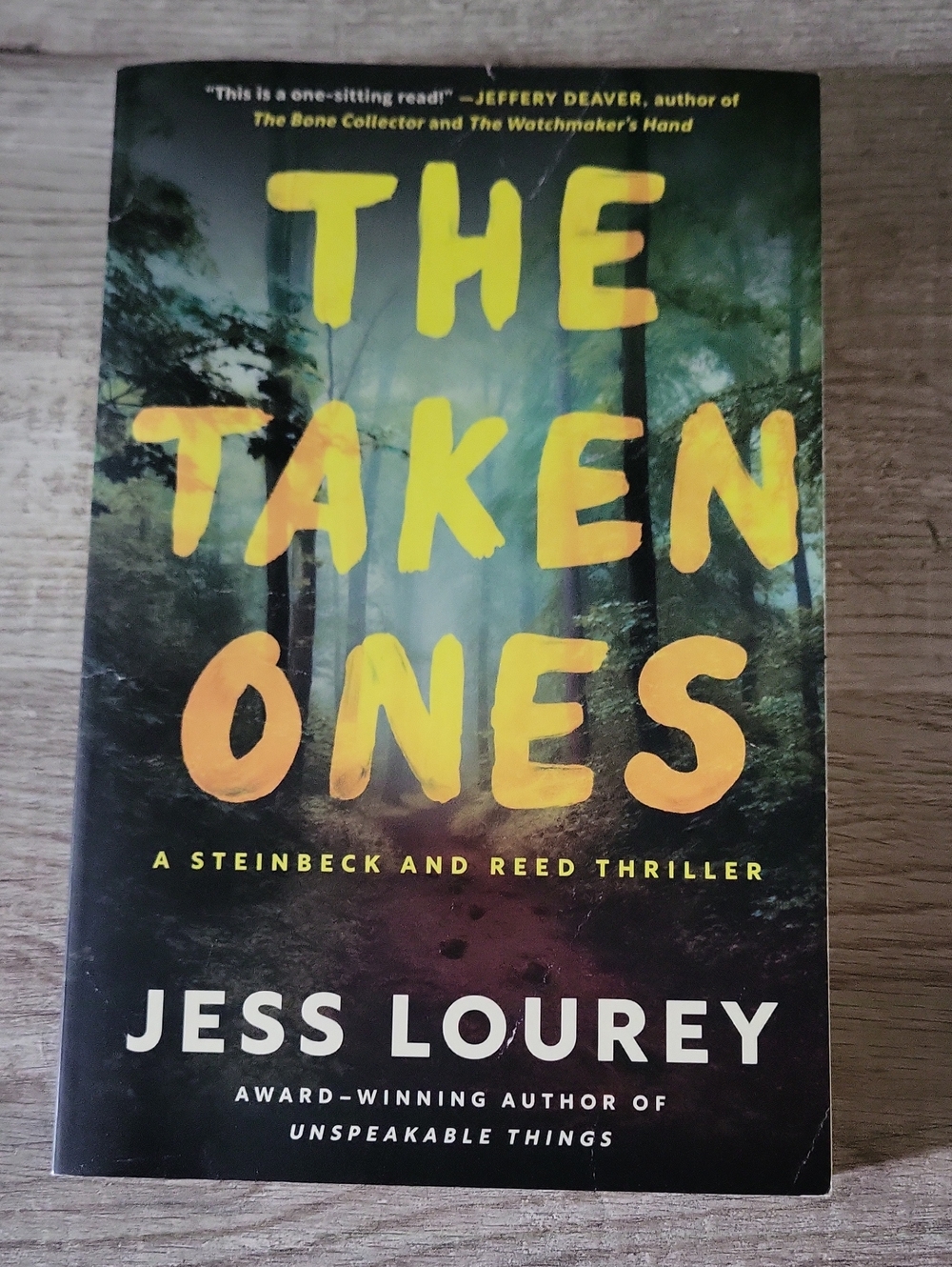 3/$18! The Taken Ones Novel by Jess Lourey